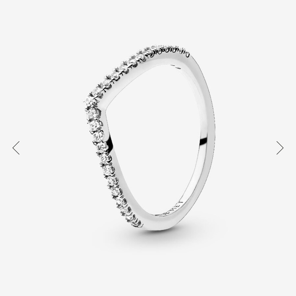 ⭐️Pandora Wishbone Ring
